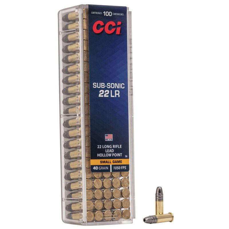 CCI Subs. .22LR 100
