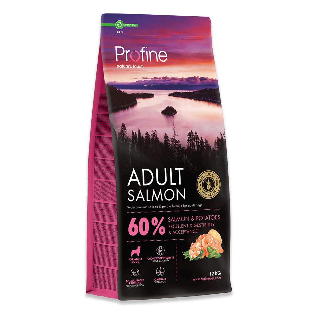 Profine adult hundefoder 12kg.