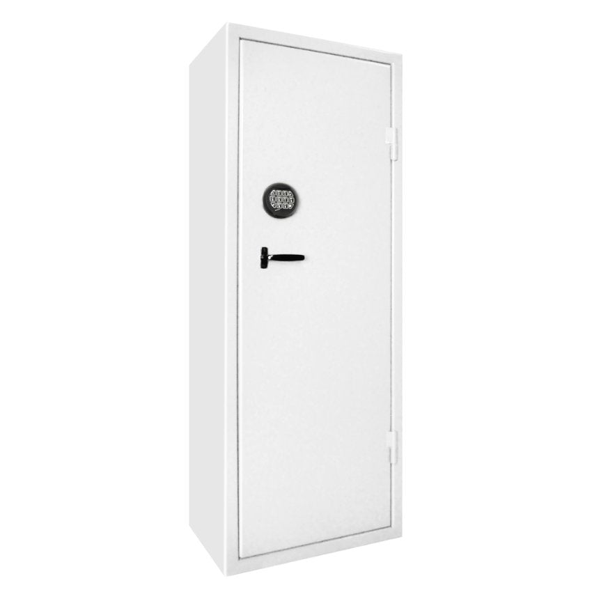 Våbenskab SP88E, 9 våben Grå 150x55x40 152kg elek. kodelås