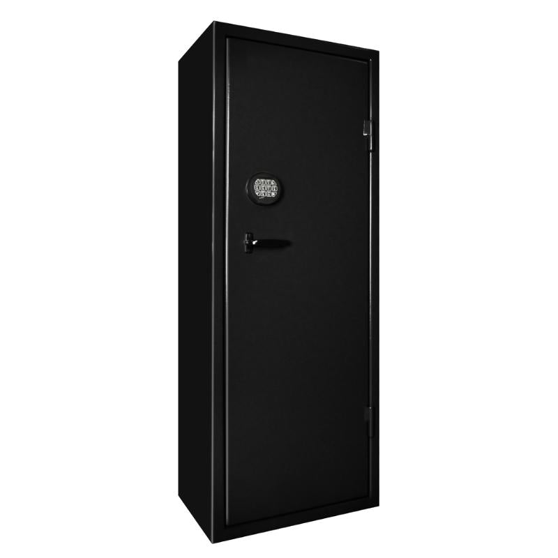 Våbenskab SP88E, 9 våben Grå 150x55x40 152kg elek. kodelås