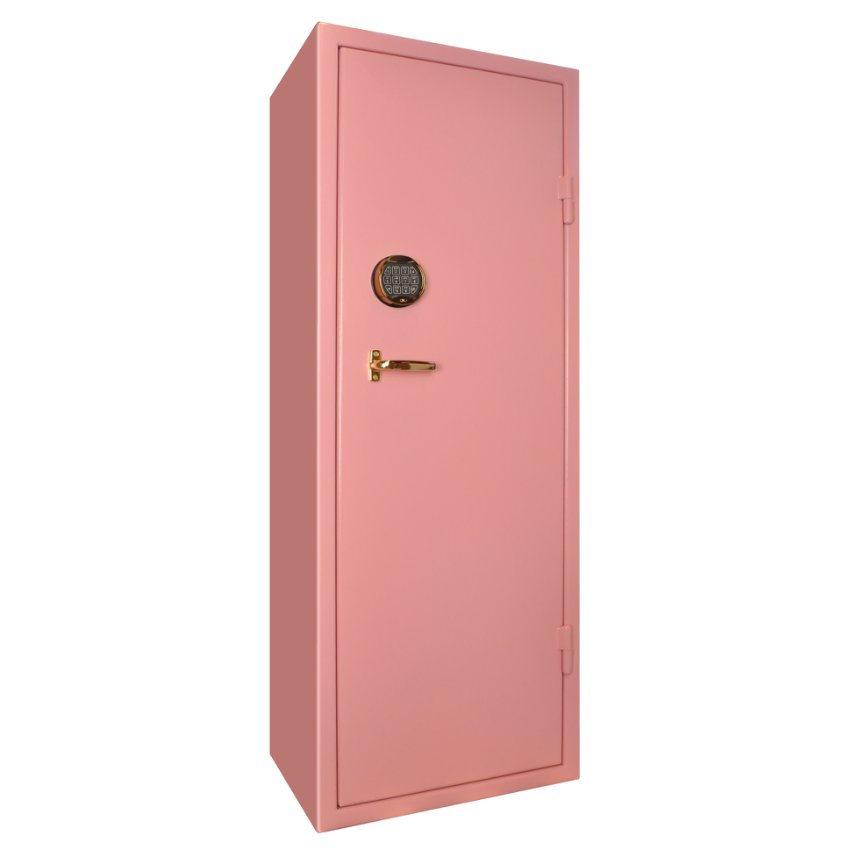 Våbenskab SP88E, 9 våben Grå 150x55x40 152kg elek. kodelås
