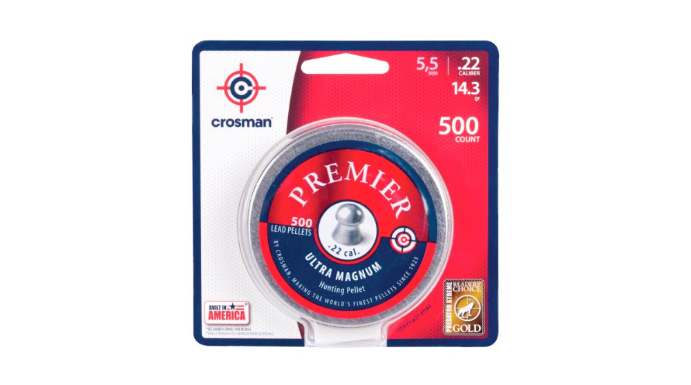 Crosman Domed hagl 5,5MM 0,93g. (500 stk dåse)